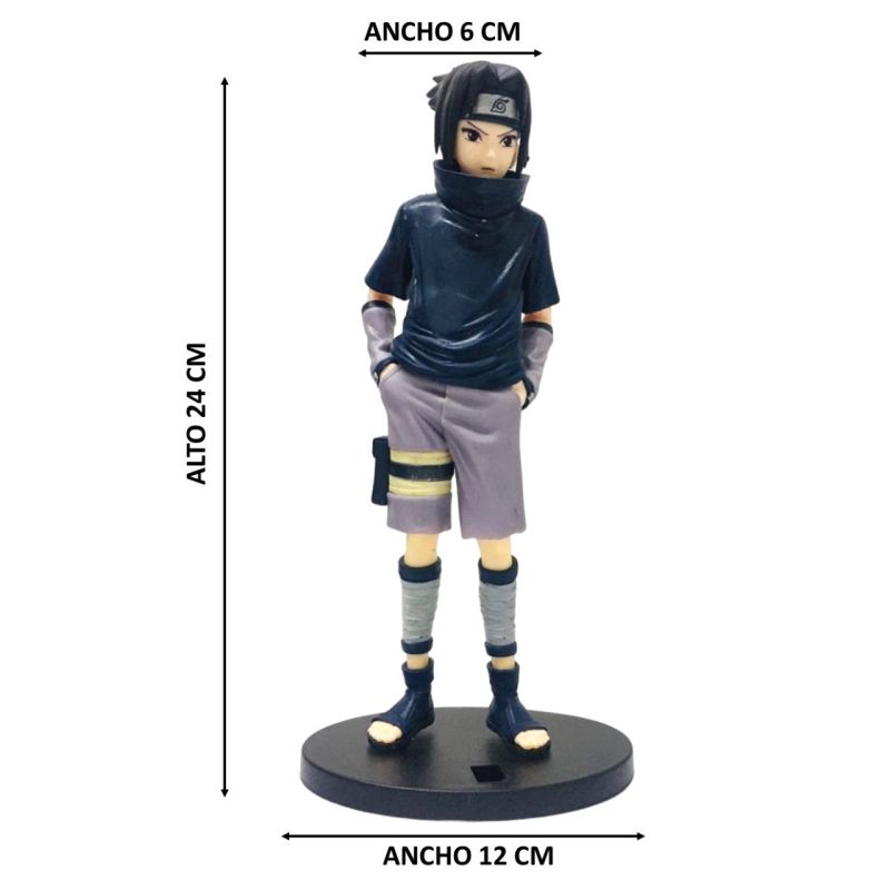 Comprar Naruto Figura Anime Coleccion Sasuke en Electroshopy - Ángulo 2